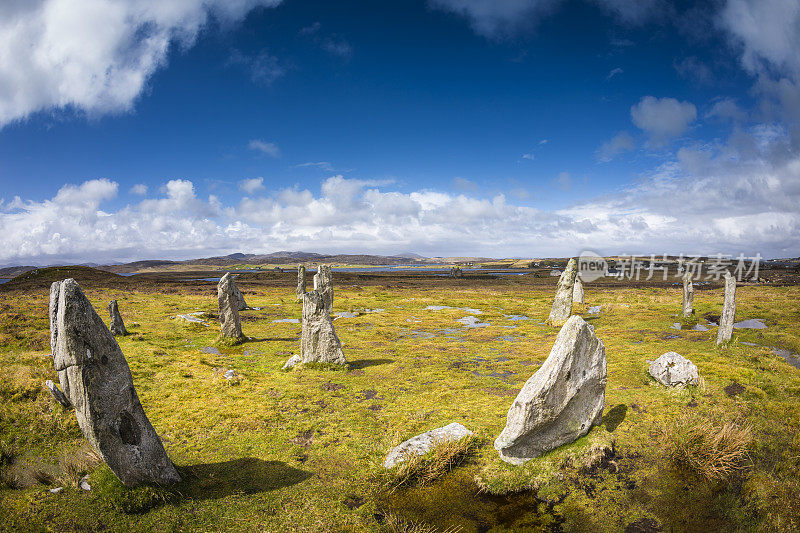 Callanish III站立的石头